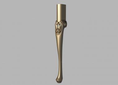 Legs (Table cabriole leg, NJ_0849) 3D models for cnc