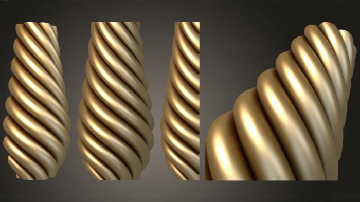 Legs (Table support truncated in the form of a spiral, NJ_0863) 3D models for cnc