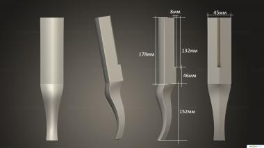 Legs (Leg version1, NJ_0866) 3D models for cnc