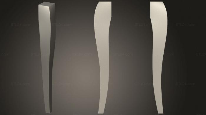 Legs (Table leg version1, NJ_0867) 3D models for cnc