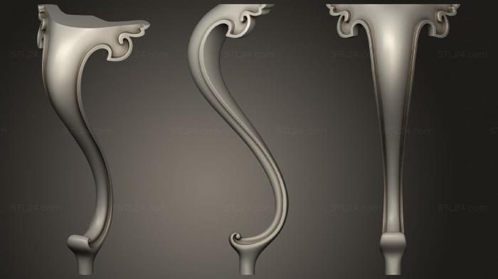 Ножки (Ножка Консоли, NJ_0883) 3D модель для ЧПУ станка