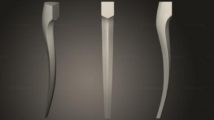 Ножки (Ножка стола, NJ_0896) 3D модель для ЧПУ станка