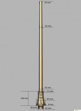 Legs (Balustrade, NJ_0902) 3D models for cnc