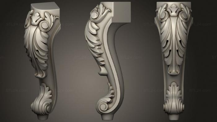 Legs (New version of the NJ 0680, NJ_0907) 3D models for cnc