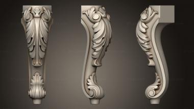 Legs (New version of the NJ 0680, NJ_0907) 3D models for cnc