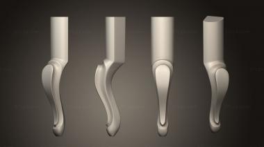 Legs (Table leg, NJ_0908) 3D models for cnc