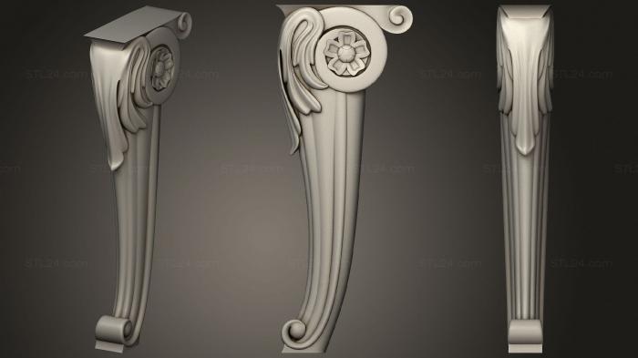 Ножки (Балясина лестницы, NJ_0909) 3D модель для ЧПУ станка