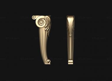 Legs (Stair baluster, NJ_0909) 3D models for cnc