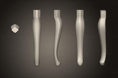 Legs (The Leg Is Carved, NJ_0918) 3D models for cnc