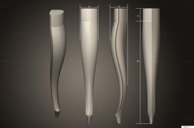 Legs (Ottoman leg version1, NJ_0945) 3D models for cnc