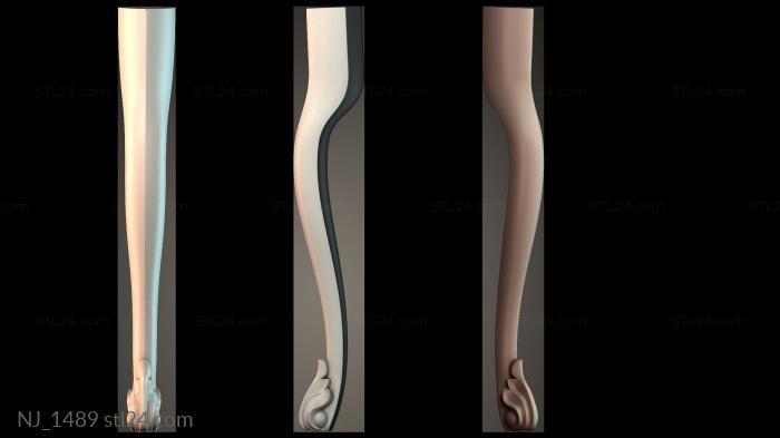 Legs (NJ_1489) 3D models for cnc