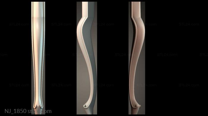 Legs (NJ_1850) 3D models for cnc