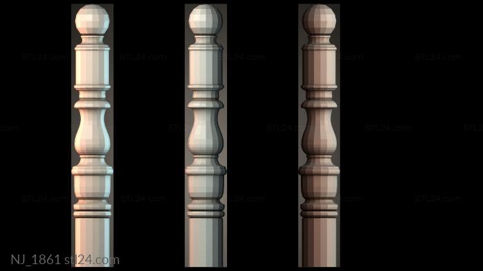 Legs (NJ_1861) 3D models for cnc