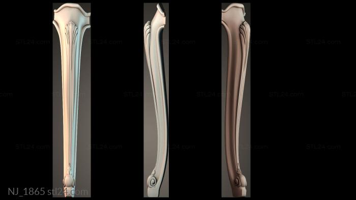 Legs (NJ_1865) 3D models for cnc