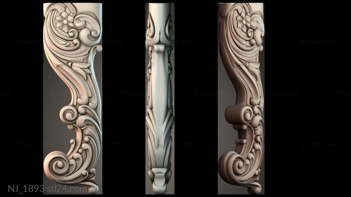 Legs (NJ_1893) 3D models for cnc