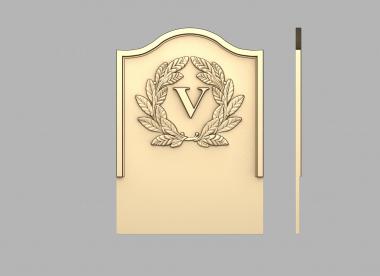 Order (The Victoria panel, ORD_0027) 3D models for cnc