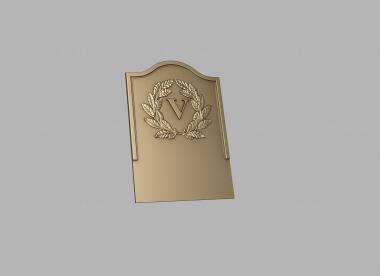 Order (The Victoria panel, ORD_0027) 3D models for cnc