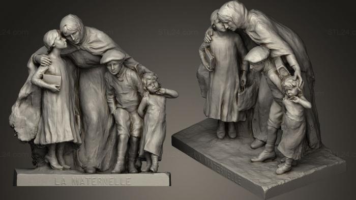 Memorial (On the way to school La Maternelle, PM_0047) 3D models for cnc