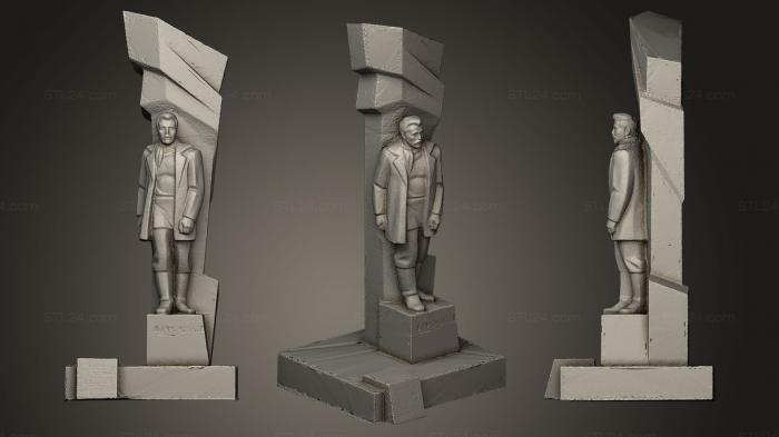 Memorial (Monument to I Babushkin in Vologda, PM_0254) 3D models for cnc