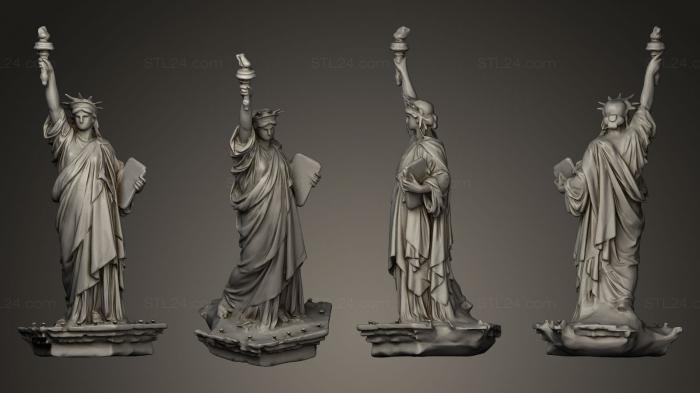 Memorial (Odaiba Statue of Liberty, PM_0256) 3D models for cnc