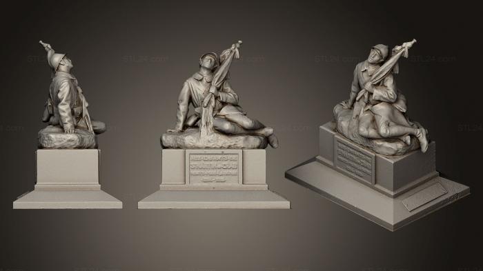 Memorial (Monument aux morts de Saintmartin de Crau, PM_0277) 3D models for cnc