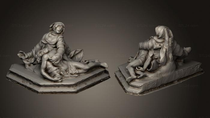 Memorial (Pieta from Juan de Juni Trnio Plus, PM_0283) 3D models for cnc