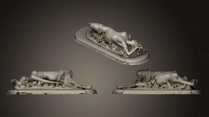 Memorial (Bacchante Couche Petit Palais Paris, PM_0295) 3D models for cnc