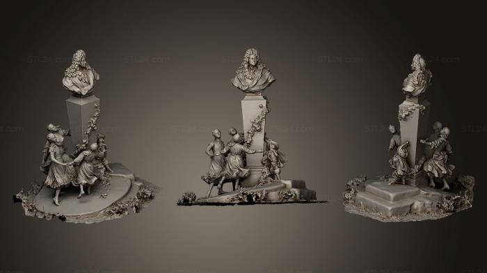 Memorial (Charles Perrault Tuileries Garden Paris, PM_0297) 3D models for cnc