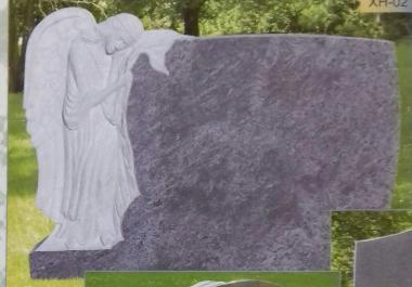 Memorial (Grieving angel, PM_0357) 3D models for cnc