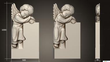 Memorial (Monument to the Little Angel, PM_0390) 3D models for cnc