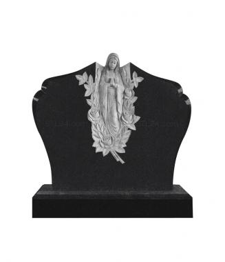 Memorial (Monument with an angel and roses version1, PM_0437) 3D models for cnc