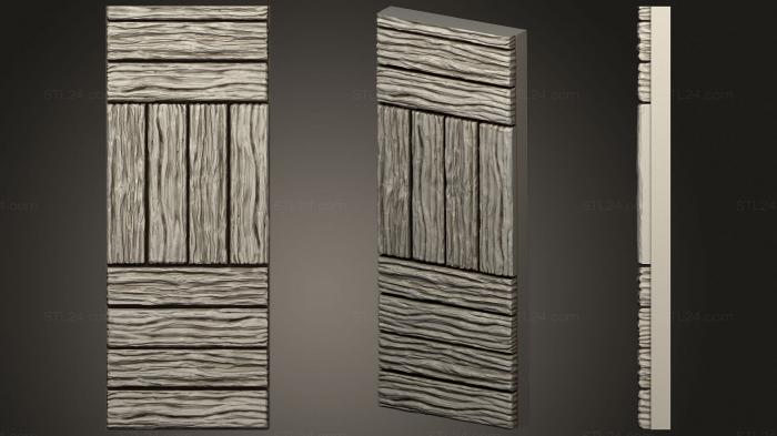 Geometrical panel (Wood floor.1x3.a.internal.ckit, PGM_0354) 3D models for cnc