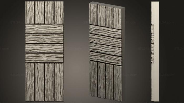 Geometrical panel (Wood floor.1x3.b.internal.ckit, PGM_0355) 3D models for cnc