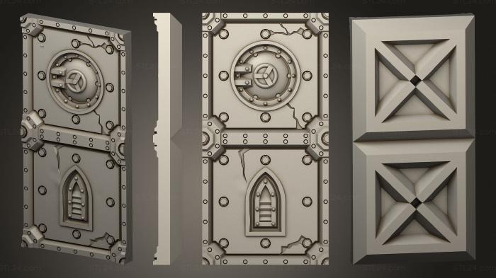 Geometrical panel (Citybuilders Parts 1x2 imperial floor, PGM_0375) 3D models for cnc