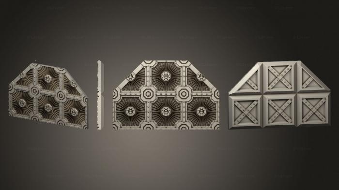 Панели геометрические (Детали Citybuilders 1x3 балки с восьмиугольным расширением, PGM_0378) 3D модель для ЧПУ станка