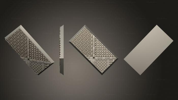 Панели геометрические (Цоколи моула 17, PGM_0786) 3D модель для ЧПУ станка