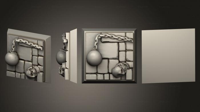 Панели геометрические (Площадь 25x25 вер5, PGM_0915) 3D модель для ЧПУ станка