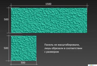 Geometrical panel (Panel with a mesh structure, PGM_0995) 3D models for cnc