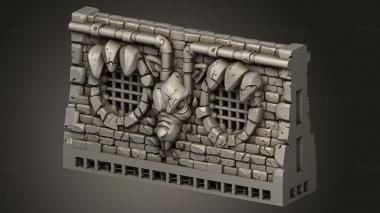 Geometrical panel (Decembre Sewers Tamara Wall Tiles Walls in, PGM_1043) 3D models for cnc