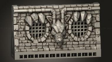 Geometrical panel (Decembre Sewers Tamara Wall Tiles Walls in, PGM_1043) 3D models for cnc