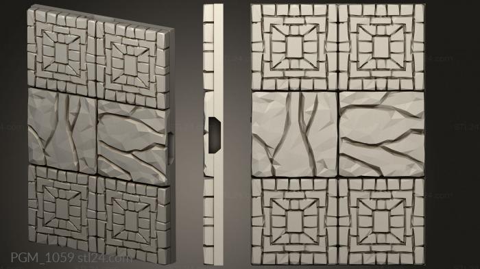 Modular mansion floor tiles
