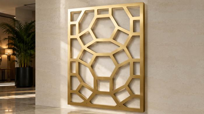 2D panel (Stained glass window, P2D_0027) 3D models for cnc