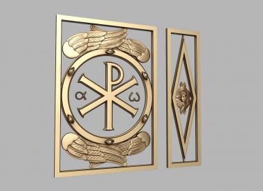 Church panel (, PC_0294) 3D models for cnc