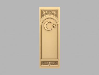 Church panel (Mosque for panel, PC_0310) 3D models for cnc