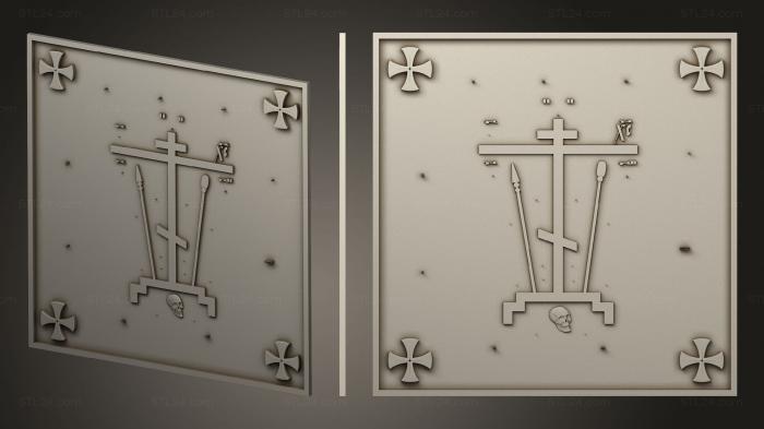 Church panel (Religious panel, PC_0340) 3D models for cnc