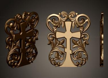 Church panel (Church grating slotted b1, PC_0342) 3D models for cnc