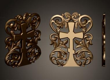 Church panel (Slotted church grating, PC_0343) 3D models for cnc