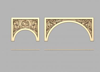 Church panel (Carvings, PC_0355) 3D models for cnc