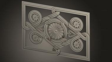 Church panel (Panel, PC_0385) 3D models for cnc