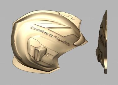 Art panel (Helmet, PD_0570) 3D models for cnc